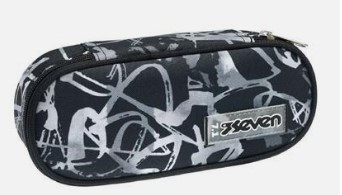 Portapenne Bustina Round Plus Freethink Boy Steel Gray